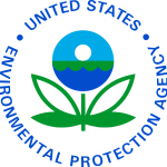 Image of the logo for the EPA, which released a study on wastewater infrastructure needs