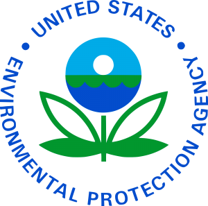 Image of the logo for the EPA, which released a study on wastewater infrastructure needs
