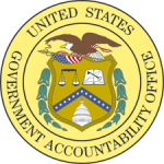 Logo for the GAO, which recently issued a report on structurally deficient bridges