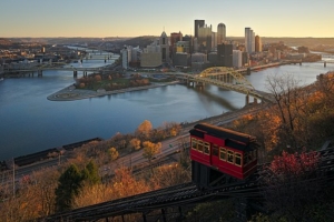 View of downtown Pittsburgh